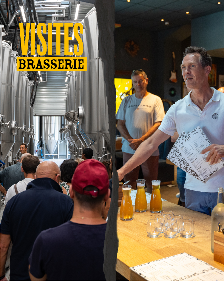 <p>La Brasserie Mira vous invite à découvrir l’antre de la chimère !</p>
<div class="cxmmr5t8 oygrvhab hcukyx3x c1et5uql o9v6fnle">Notre brasseur Baptiste et nos guides se feront un plaisir de vous dévoiler (presque) tous les secrets de notre brasserie aux 75 médailles et à l’eau de source vieille de 22500 ans !</div>
<div class="cxmmr5t8 oygrvhab hcukyx3x c1et5uql o9v6fnle">Au cours de la visite, nos équipes vous proposerons de déguster toutes nos curiosités houblonnées, ou pas. Mira c’est aussi un London Gin et des softs !</div>
<div></div>
<div>Tous les mercredis et vendredis à 11h</div>
<div></div>
<div class="cxmmr5t8 oygrvhab hcukyx3x c1et5uql o9v6fnle">Une petite faim après la visite ? Notre Pub juxtaposé à la brasserie vous attend !</div>
